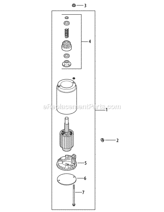 Kohler Sv590-3220 Starting System Diagram and Parts List for LTX1040 (13AX90AS056, 13WX90AS009, 13WX90AS010, 13WX90) (2014) Cub Cadet Lawn Tractor